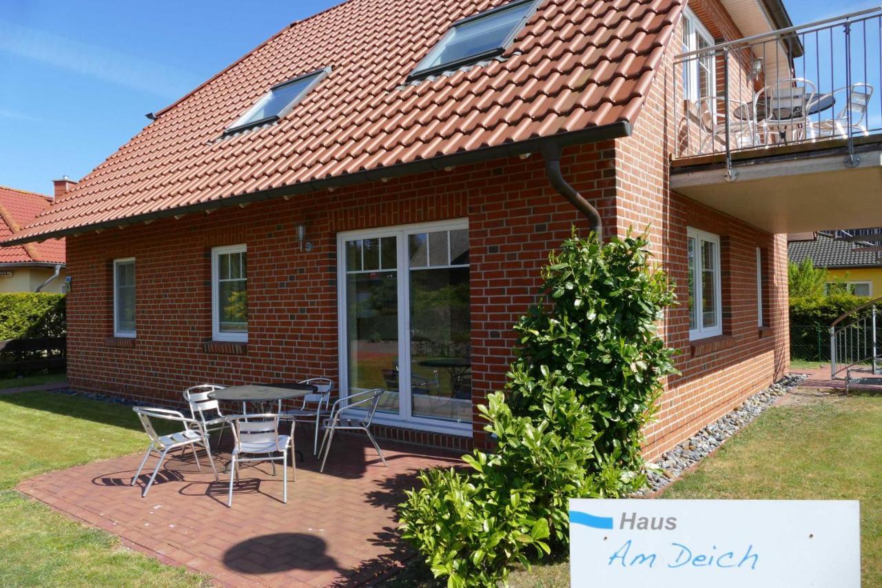 Apartamento Haus Am Deich Feriendomizil Mit Balkon Baabe Exterior foto